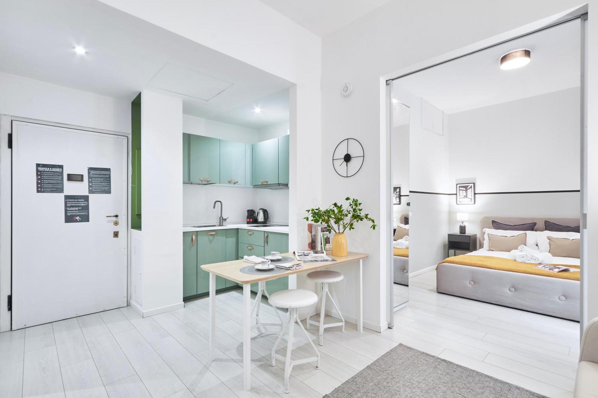 Elegante Appartamento Minimal Dai Tocchi Botanici 밀라노 외부 사진